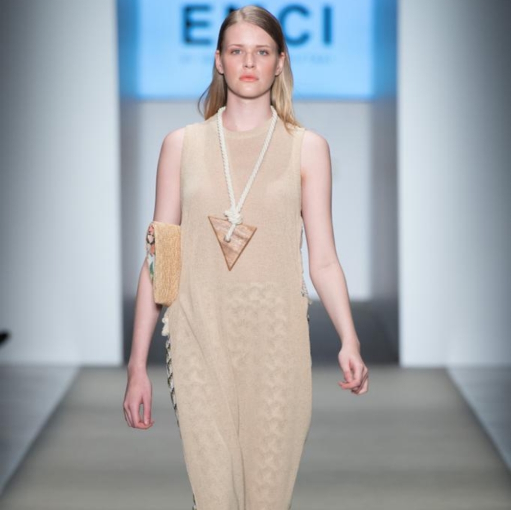 Women’s Cream Tunic Dress - Unbranded